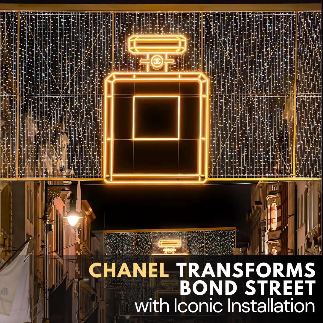 Chanel Transforms Bond Street with Iconic Installation